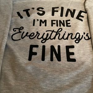 NWOT lightweight sweatshirt. 2x, fits like 1x